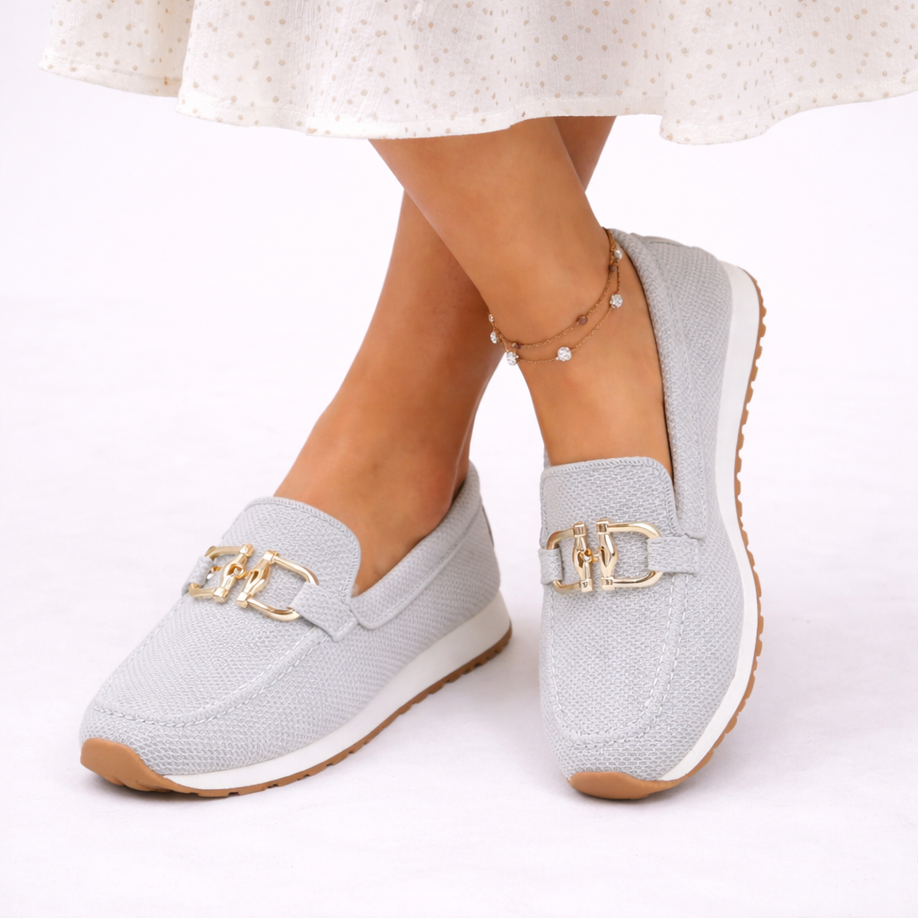 The Odette – Knit Slip-On Loafers | Solane Maison