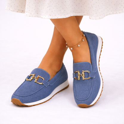 The Odette – Knit Slip-On Loafers | Solane Maison