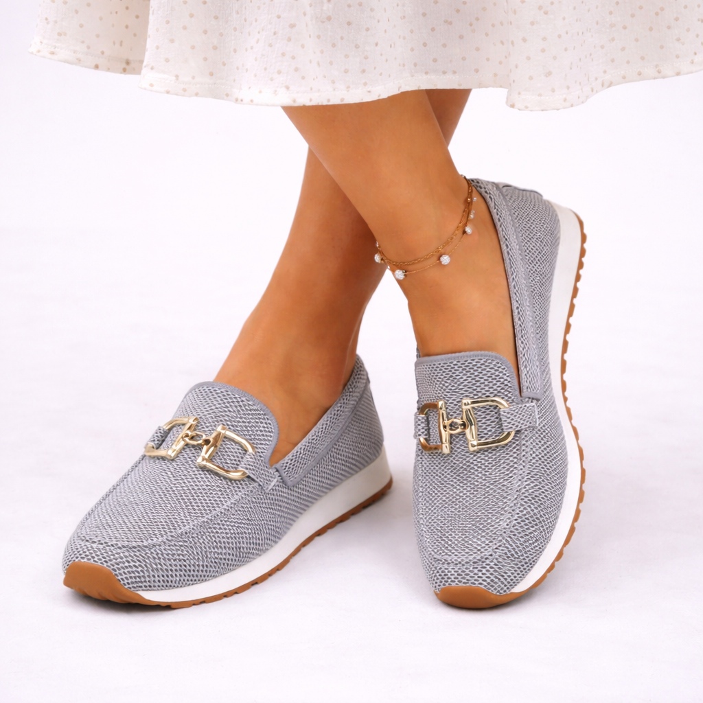 The Odette – Knit Slip-On Loafers | Solane Maison
