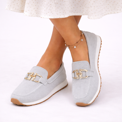 The Odette – Knit Slip-On Loafers | Solane Maison