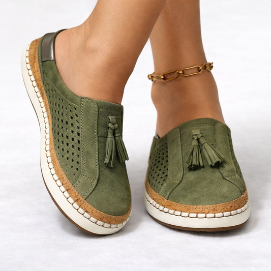 The Florine – Tassel Slip-On Comfort Shoes | Solane Maison