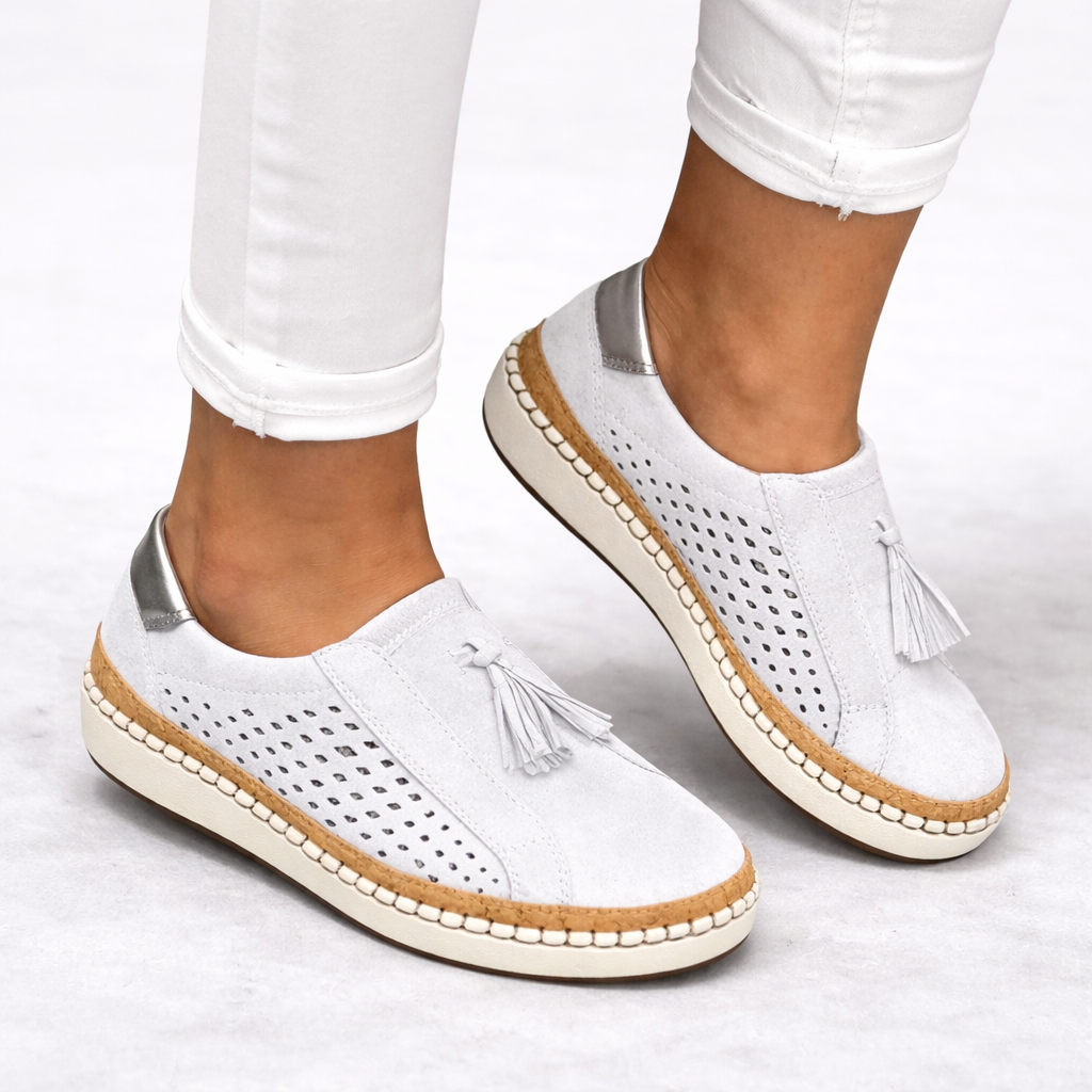 The Florine – Tassel Slip-On Comfort Shoes | Solane Maison