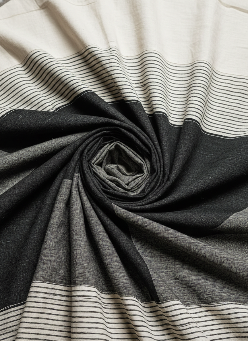 The Élise – Striped Linen Maxi Dress with Pockets | Women's Summer Dress | Solane Maison